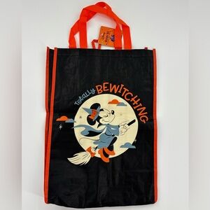 NWT Disney Minnie Mouse "Totally Bewitching" Reusable Tote Trick Treat Halloween